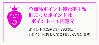 貯まったポイントは1ポイント=1円還元